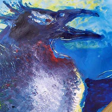 Acrylics painting