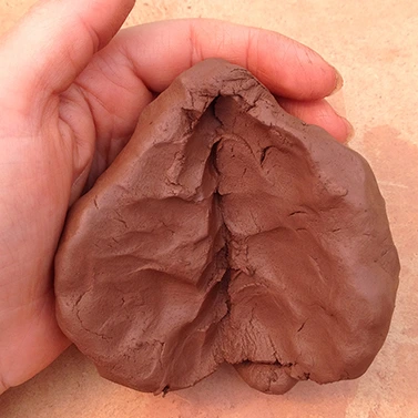 Air dry clay modelling